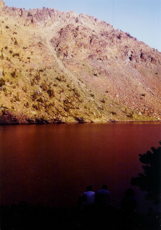 Sunset at Summit Lake