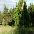 The Polvi Farm with Flag