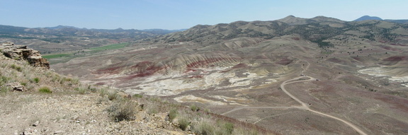 John Day Fossil Beds, Painted Hills Unit, pan_33-34