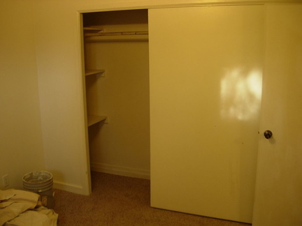 Bedroom closet - back