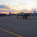 B-17 and B25 Bombers Together
