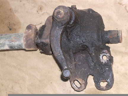 steering box as removed