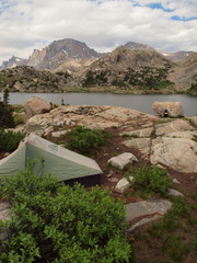 Camp at Island Lake